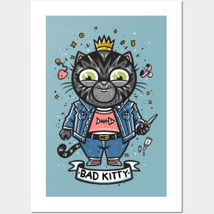 BAD KITTY Posters and Art